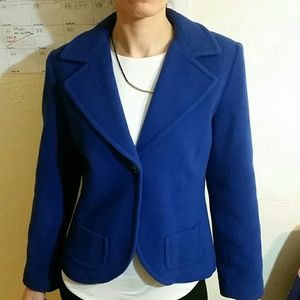 Cobalt Short Coat